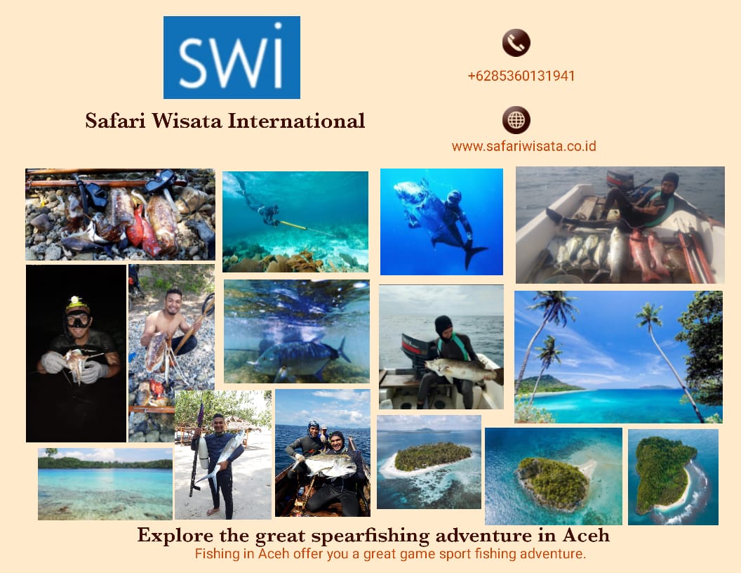 Paquete de Pesca Submarina en Aceh, Costa Occidental de Aceh o Isla Weh (Pulau Weh)